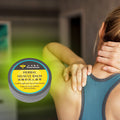 Herbal Muscle Balm in use