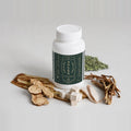 Jia Wei Xiao Yao San bottle with its herbs