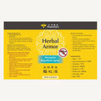 Herbal Armor spray label
