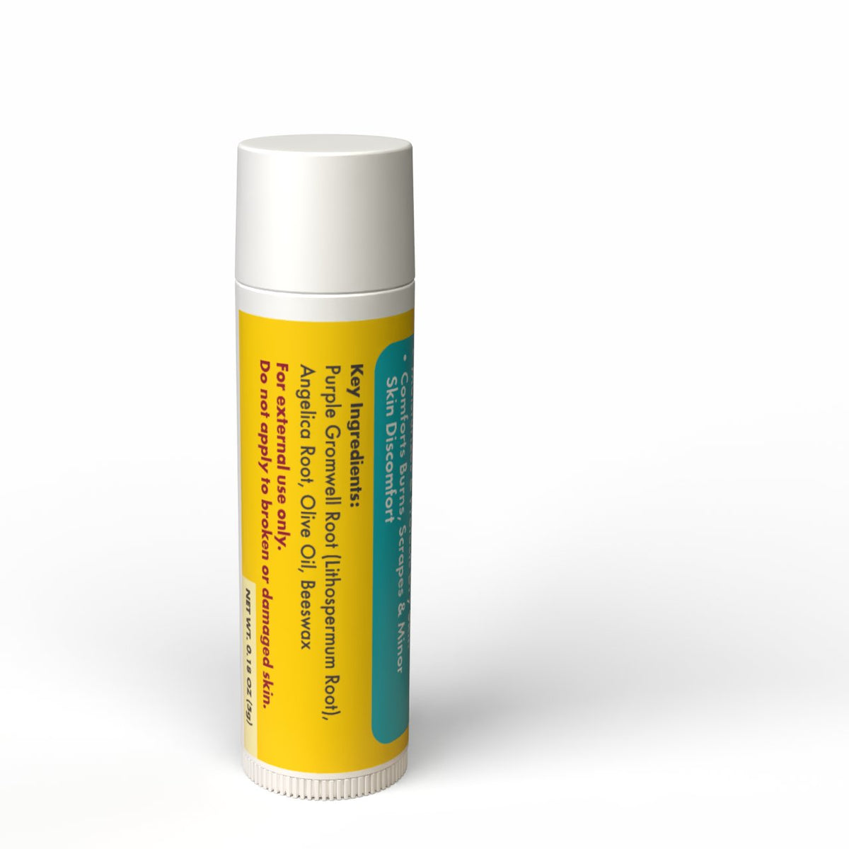 Purple Cloud Ointment stick, ingredients side